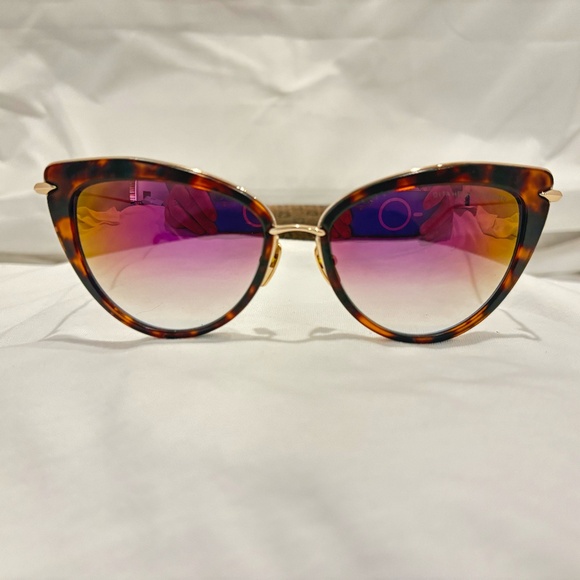 NEW! DITA HEARTBREAKER 22027-B-TRT-GLD; TOURTOISE CHAMPAGNE GOLD W/ PURPLE FLASH - Picture 1 of 8